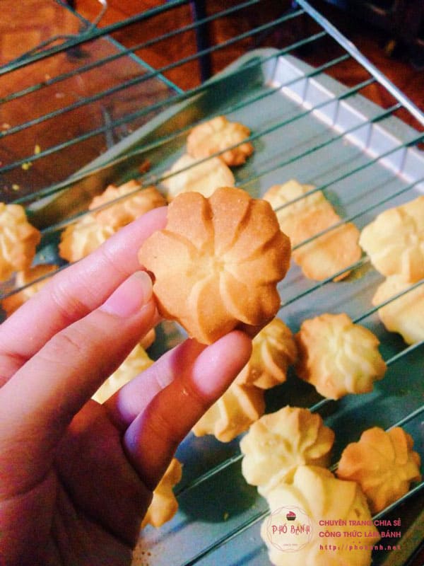 Cách làm bánh quy bơ ngon